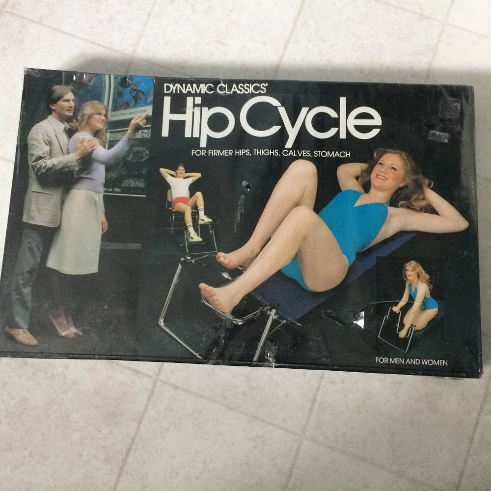 VINTAGE HIP CYCLE VINTAGE EXERCISE GYM EQUIPMENT 1982 DYNAMIC CLASSICS